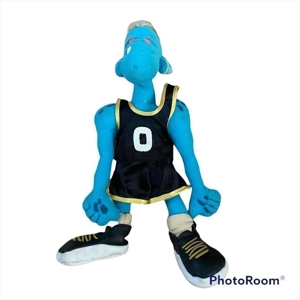 Vintage Space Jam Monstars Plush Blanko Basketball Player Stuffed Doll